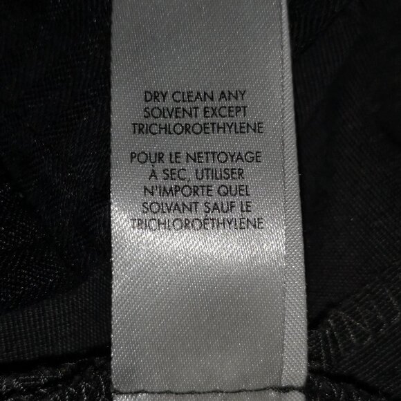 Calvin Klein Men's Size 34/32 Charcoal Straight Leg Dress Pants - Picture 5 of 6